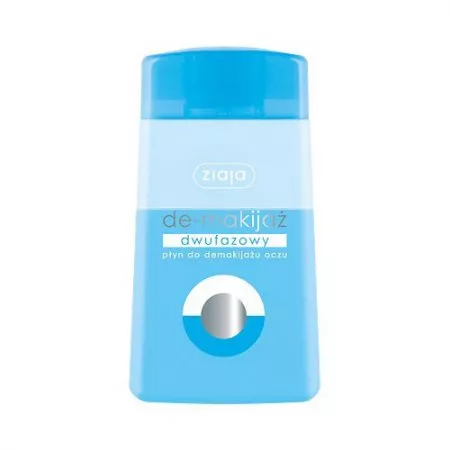 Ziaja Demakijaż, dwufazowy płyn do demakijażu oczu, 120ml