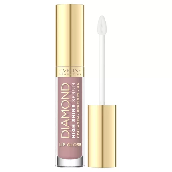 Eveline Cosmetics Diamond High Shine Serum błyszczyk-serum do ust 21 Dusty Rose 5ml