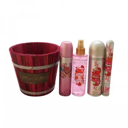 Cuba Original Cuba Heartbreaker zestaw woda perfumowana spray 100ml + woda perfumowana spray 35ml + dezodorant spray 200ml + mgiełka do ciała 200ml (W)