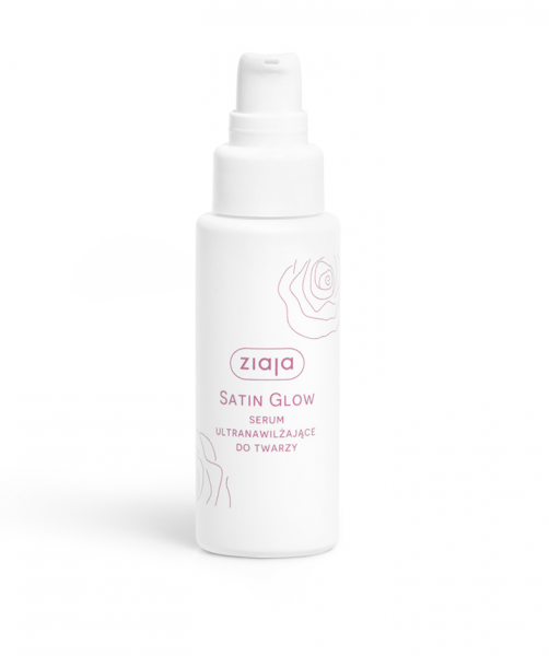 Ziaja Satin Glow, serum ultranawilżające do twarzy, 50ml
