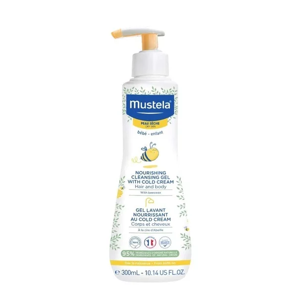 Mustela Nourishing Cleansing Gel odżywczy żel do mycia sucha skóra 300ml