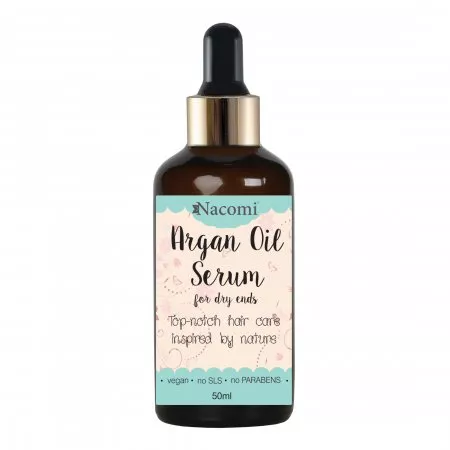 Nacomi, serum do końcówek z olejem arganowym, 50ml