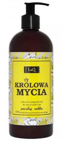 LaQ, Królowa mycia, żel do mycia ciała i rąk, 400ml