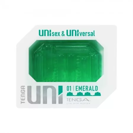Tenga Uni Emerald uniwersalna nakładka masturbująca