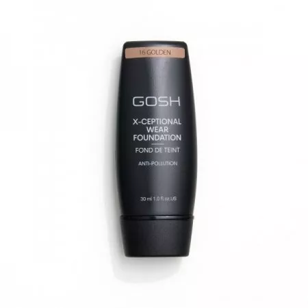 Gosh X-ceptional Wear, podkład pod makijaż, 16 Golden, 35ml