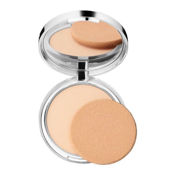 Clinique, Stay Matte Sheer Pressed Powder Oil-Free beztłuszczowy puder w kompakcie 01 Stay Buff 7,6g