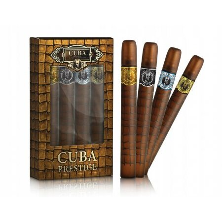 Cuba Original Cuba Prestige zestaw Classic woda toaletowa spray 35ml + Black woda toaletowa spray 35ml + Platinum woda toaletowa spray 35ml + Legacy woda toaletowa spray 35ml (M)