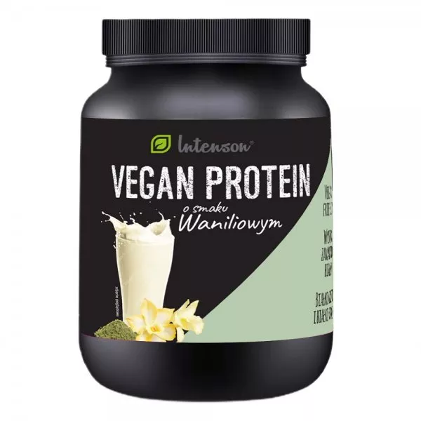 Intenson Vegan Protein o smaku waniliowym 600g