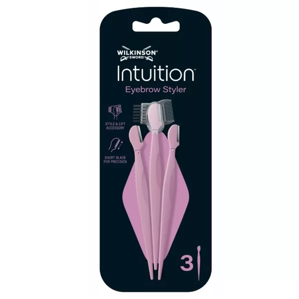 Wilkinson Intuition Eyebrow Styler narzędzie do modelowania brwi 3szt.