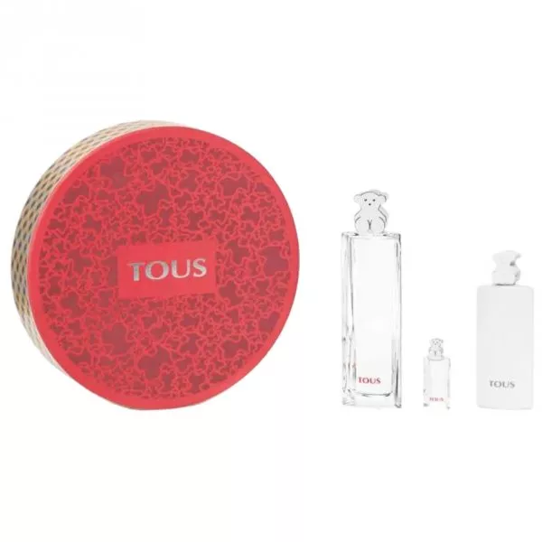 Tous Woman zestaw woda toaletowa spray 90ml + woda toaletowa 4.5ml + balsam do ciała 100ml (W)