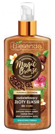 Bielenda Magic Bronze, rozświetlający złoty eliksir do ciała, 150ml