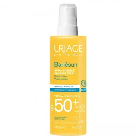Uriage Bariesun Invisible Spray wodoodporny spray przeciwsłoneczny SPF50+ 200ml