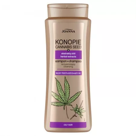 Joanna Konopie Szampon oczyszczający 400 ml