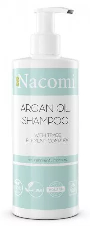 Nacomi, szampon z olejem arganowym i kompleksem oligoelementów, 250ml
