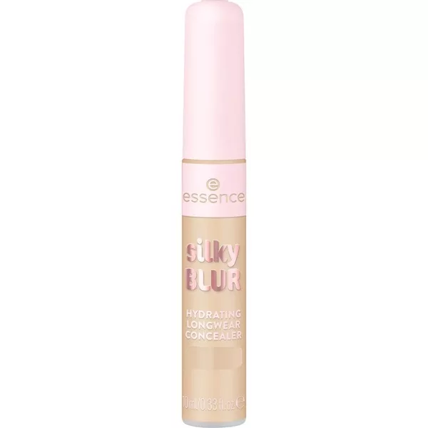 Essence Silky Blur Hydrating Longwear Concealer, nawilżający korektor wygładzający, 170, 10ml