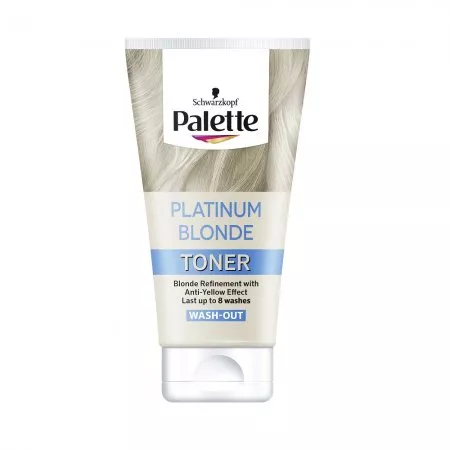 Schwarzkopf Palette Platinium Blone Toner do włosów przeciwko żółtym tonom 150ml