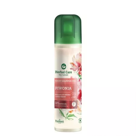 Farmona Herbal Care suchy szampon do włosów 2w1 Piwonia 180ml