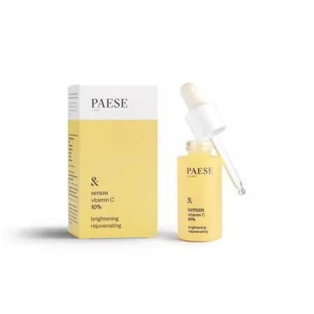 Paese Serum Vitamin C 10% Brightening Rejuvenating rozjaśniająco-odmładzające serum olejowe z witaminą C 15ml