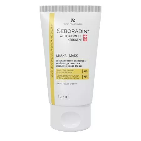 Seboradin with Cosmetic Kerosene, maska przywracający włosom nawilżenie i blask, 150 ml