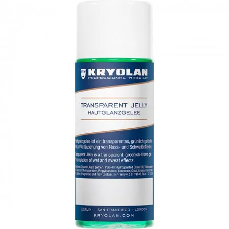 Kryolan, Transparent Jelly, płyn do imitacji potu 100 ml, Clear