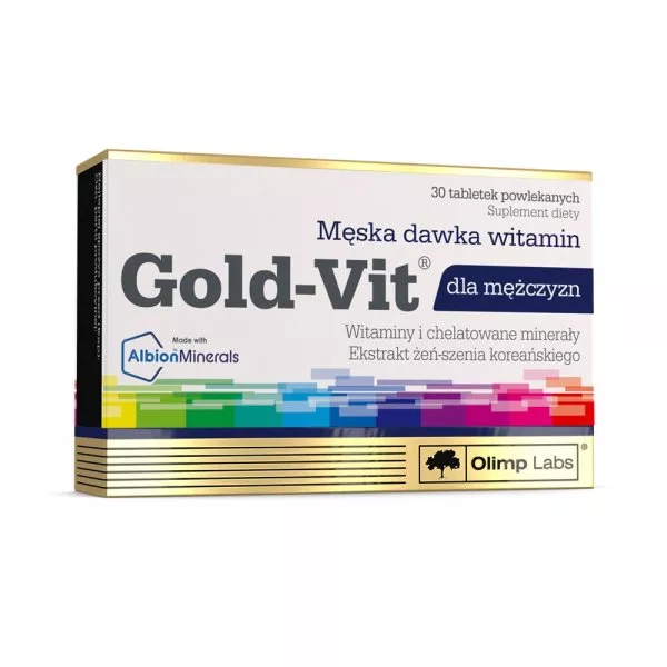 Olimp Labs Gold-Vit Dla Mężczyzn suplement diety 30 tabletek