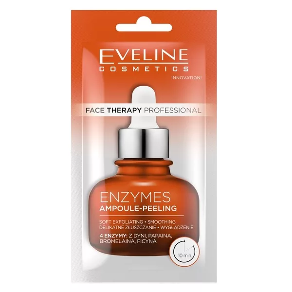 Eveline Cosmetics Face Therapy Professional Ampoule-Peeling żelowy peeling enzymatyczny do twarzy 8ml