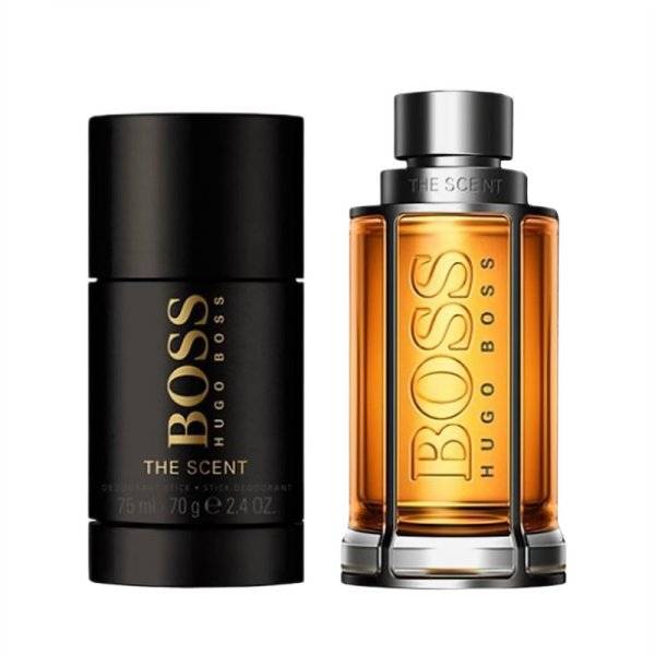 Hugo Boss Boss The Scent For Man zestaw prezentowy woda toaletowa 100ml + dezodorant stick 75ml dla mężczyzn