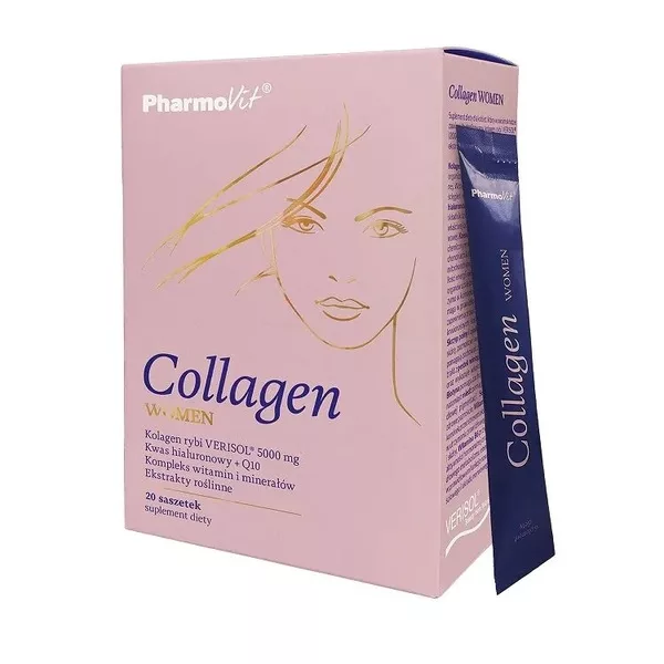 Pharmovit Collagen Women suplement diety 20 saszetek