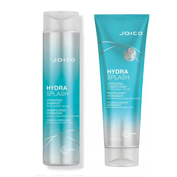 Joico HydraSplash, zestaw nawilżający do włosów suchych, szampon + odżywka