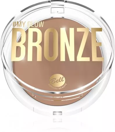 Bell #My Glow Bronze Puder brązująco - rozświetlający, 10g