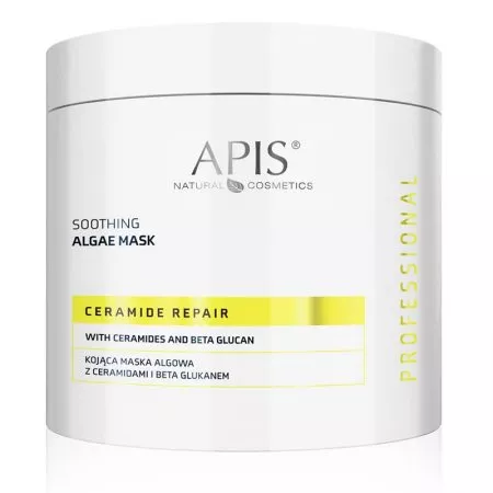 Apis Ceramide Repair, kojąca maska algowa z ceramidami i beta glukanem, 200g