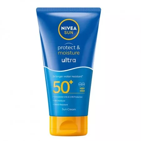 Nivea Sun Protect &amp; Moisture Ultra nawilżający balsam do opalania SPF50+ 150ml