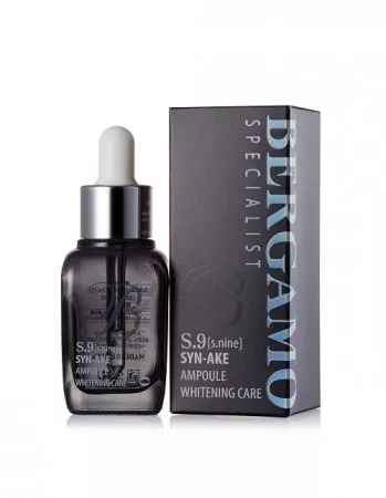 Bergamo S.9 SYN-AKE Ampoule Whitening Care serum do twarzy z jadem węża 30ml