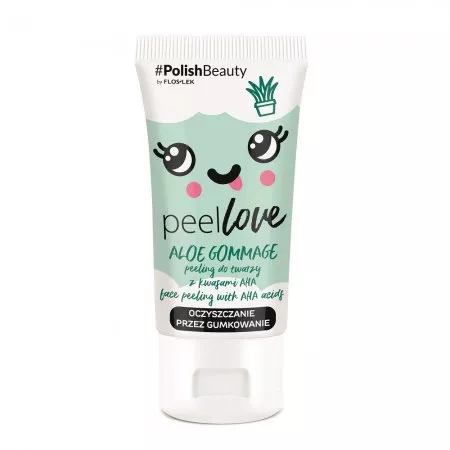 FlosLek Peellove Aloe Gommage peeling do twarzy z kwasami AHA 75ml
