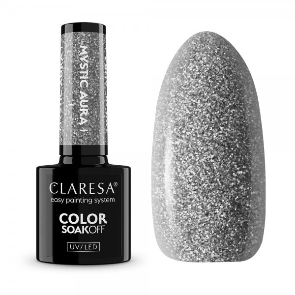 Claresa Color Soak Off UV/LED Mystic Aura lakier hybrydowy 1 5g