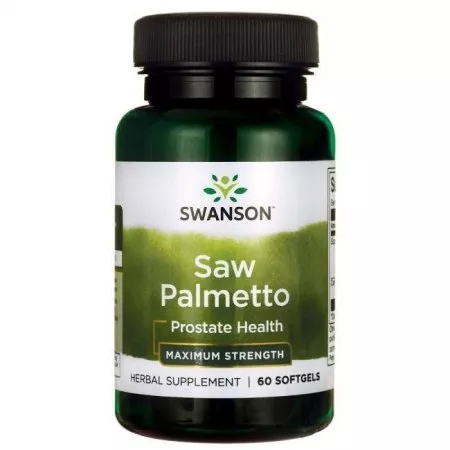 Swanson Saw Palmetto extract 320mg 60sgels