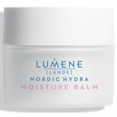 Lumene Nordic Hydra Moisture Balm, nawadaniający balsam do twarzy do cery suchej i normalnej, 50ml