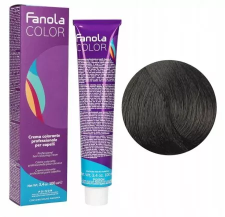 Fanola Color Cream, krem koloryzujący, 3.0, 100ml