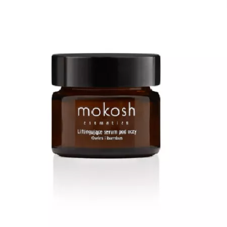 Mokosh, liftingujące serum pod oczy, owies i bambus, 15ml