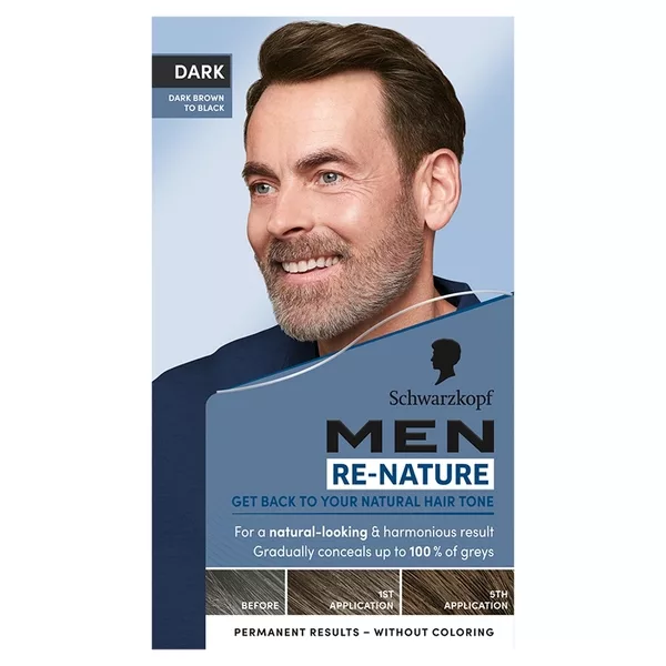 Schwarzkopf Re-Nature Men krem re-pigmentacyjny Dark