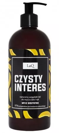 LaQ, Czysty interes, żel do mycia ciała i rąk, 400ml