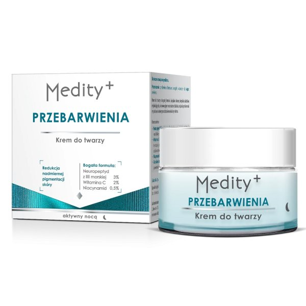 Medity+ Przebarwienia krem do twarzy na noc 50ml