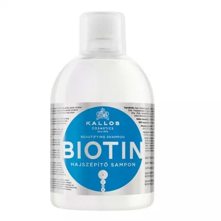 Kallos KJMN Biotin upiększający szampon do włosów z biotyną 1000ml