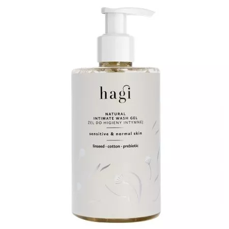 Hagi Naturalny żel do higieny intymnej Len i Bawełna 300ml