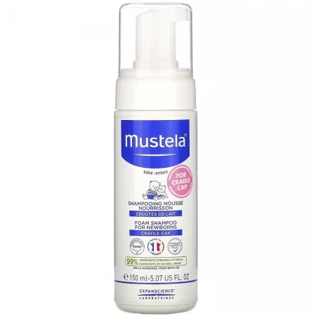 Mustela Foam Shampoo For Newborns szampon w piance dla niemowląt 150ml