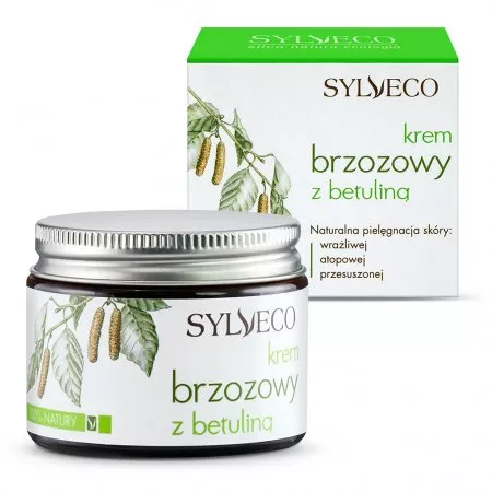 Sylveco, Krem do twarzy brzozowy z betuliną, 50ml