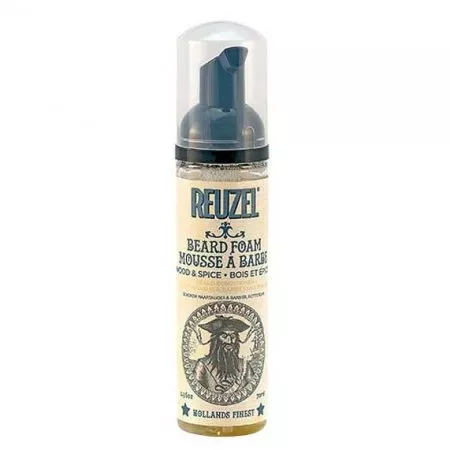 Reuzel, Beard Foam, odżywka do brody w piance, Wood&Spice, 70ml