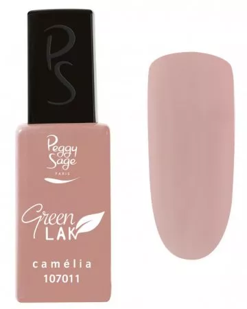 Peggy Sage Green Lak, lakier do paznokci utwardzany lampą UV/LED, camélia, 10ml