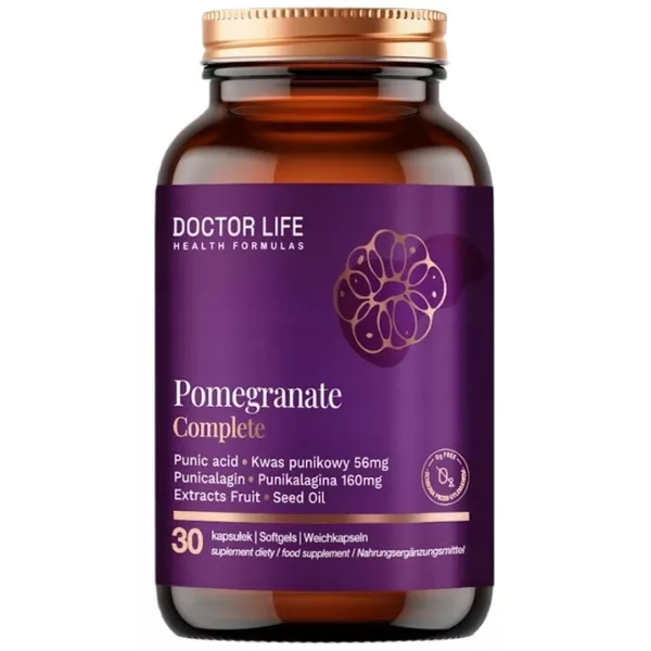 Doctor Life Pomegranate Complete suplement diety 30 kapsułek