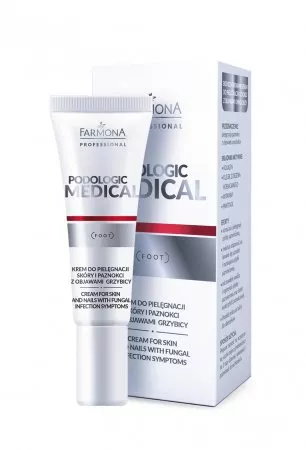 Farmona Professional Podologic Medical, Krem do pielęgnacji skóry i paznokci z objawami grzybicy, 15ml